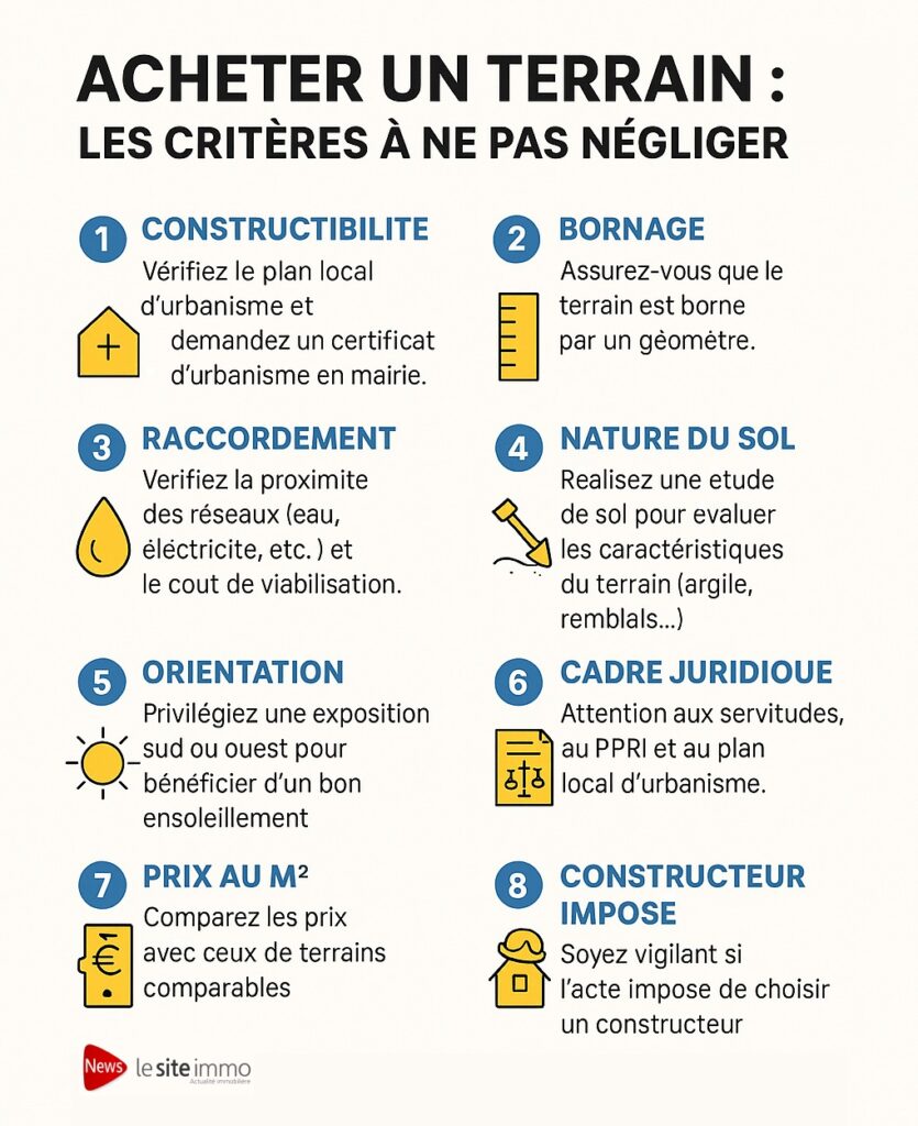 acheter-terrain-criteres-essentiels-2025