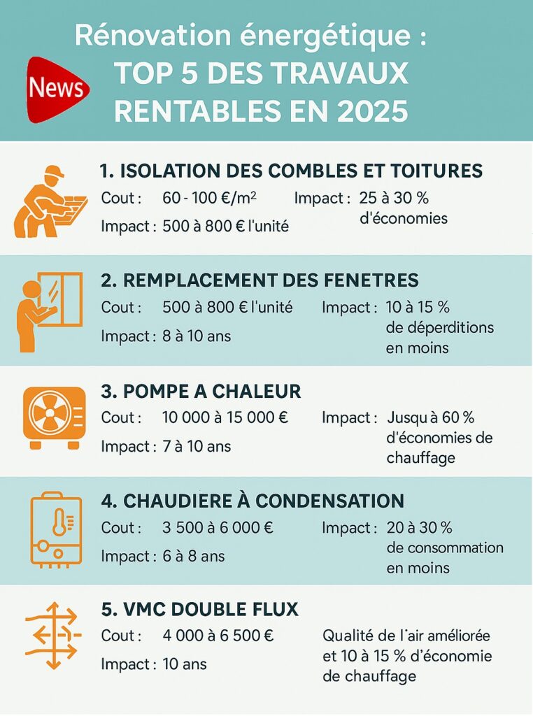 Travaux de rénovation énergétique 2025 - Lesiteimmo.com