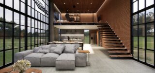 intérieur d'une maison de luxe à toulouse