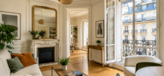Appartement ancien lumineux avec parquet et moulures en centre-ville