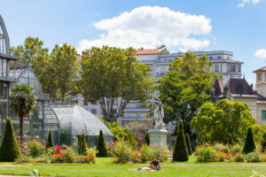 Immeubles élégants du 6e arrondissement de Lyon près du parc de la Tête d’Or