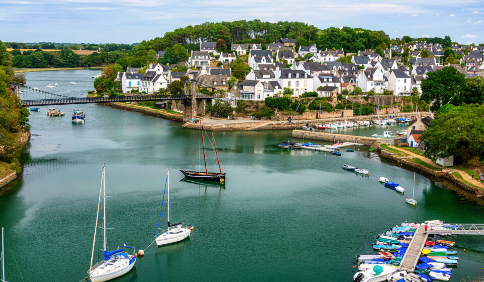 Vue de Vannes et du Golfe du Morbihan, ville attractive pour vivre et investir