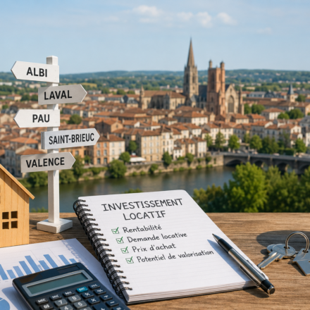Investisseur étudiant les villes sous les radars pour un investissement locatif en 2026