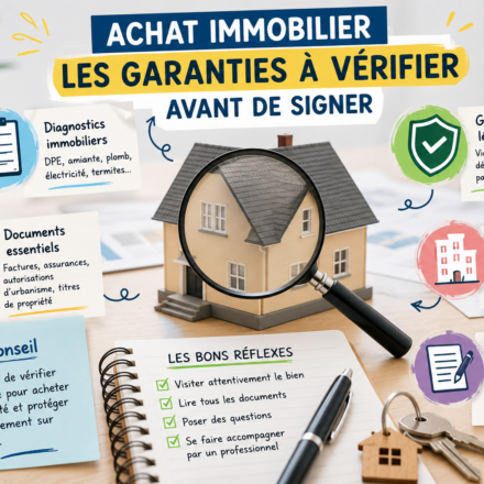 Acheter un bien immobilier : les garanties indispensables à vérifier avant de signer