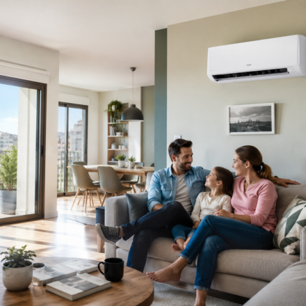 Immobilier et climat : combien coûte réellement une climatisation en 2026 ? Le prix d’achat ne représente qu’une partie de la facture Couple comparant le prix d’une climatisation pour leur maison en 2026