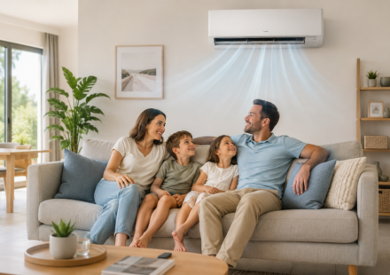 Comment choisir la puissance idéale de sa climatisation selon la surface de son logement ? Infographie sur la puissance de climatisation recommandée selon la surface du logement