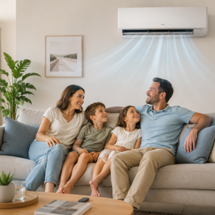 Comment choisir la puissance idéale de sa climatisation selon la surface de son logement ? Infographie sur la puissance de climatisation recommandée selon la surface du logement
