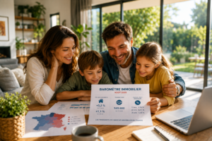 Baromètre immobilier France août 2026 et évolution des prix immobiliers