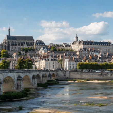 Immobilier à Blois : où acheter et à quel prix en 2026 ? Vue de Blois et de son patrimoine immobilier depuis les bords de Loire