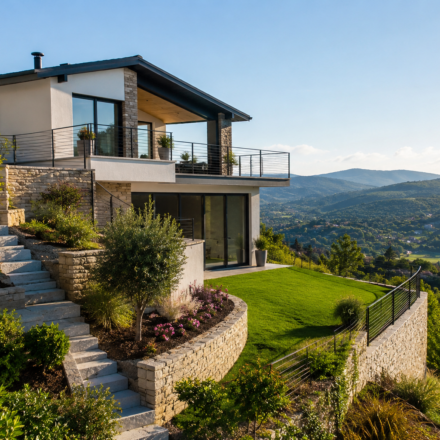 construire sur un terrain en pente lesiteimmo