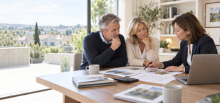 Couple de propriétaires vérifiant son patrimoine immobilier taxable à l’IFI 2026