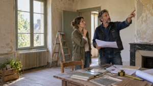 Infographie des coûts de remise sur le marché d’une maison vacante de 100 m²