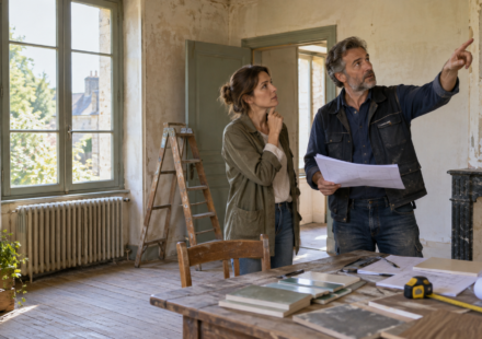 Infographie des coûts de remise sur le marché d’une maison vacante de 100 m²