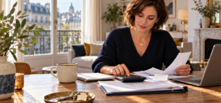 Une propriétaire calcule le revenu réel de son logement locatif à partir des loyers et des dépenses