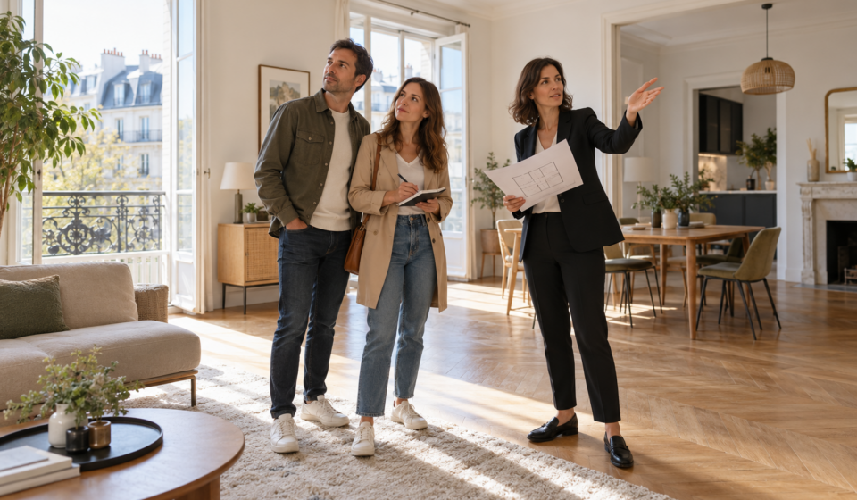 Couple préparant une visite immobilière-lesiteimmo